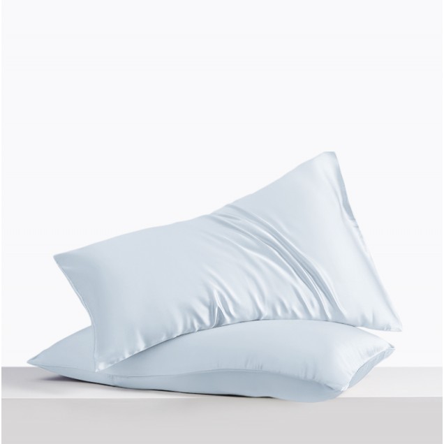 Buy Alice Blue Envelope 22 Momme Mulberry Silk Pillowcase Buy Alice Blue Envelope 22 Momme Mulberry Silk Pillowcase