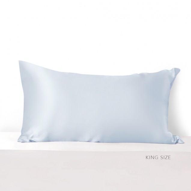 Buy Alice Blue Envelope 22 Momme Mulberry Silk Pillowcase Buy Alice Blue Envelope 22 Momme Mulberry Silk Pillowcase