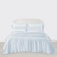 Buy Alice Blue 3 PCS 22 Momme Mulberry Silk Duvet Cover Set Buy Alice Blue 3 PCS 22 Momme Mulberry Silk Duvet Cover Set