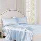 Buy Baby Blue 22 Momme Mulberry Silk Flat Sheet Buy Baby Blue 22 Momme Mulberry Silk Flat Sheet