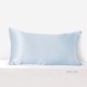 Buy Baby Blue 22 Momme Mulberry Silk Pillowcase with Hidden Zipper Buy Baby Blue 22 Momme Mulberry Silk Pillowcase with Hidden Zipper