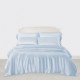 Buy Baby Blue 3 PCS 22 Momme Mulberry Silk Duvet Cover Set Buy Baby Blue 3 PCS 22 Momme Mulberry Silk Duvet Cover Set