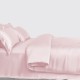 Buy Baby Pink 3 PCS 22 Momme Mulberry Silk Duvet Cover Set Buy Baby Pink 3 PCS 22 Momme Mulberry Silk Duvet Cover Set