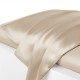 Buy Beige Envelope 22 Momme Mulberry Silk Pillowcase Buy Beige Envelope 22 Momme Mulberry Silk Pillowcase