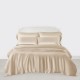 Buy Beige 3 PCS 22 Momme Mulberry Silk Duvet Cover Set Buy Beige 3 PCS 22 Momme Mulberry Silk Duvet Cover Set