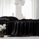 Buy Black 22 Momme Mulberry Silk Flat Sheet Buy Black 22 Momme Mulberry Silk Flat Sheet