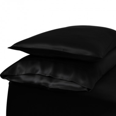 Buy Black Envelope 22 Momme Mulberry Silk Pillowcase