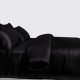 Buy Black 3 PCS 22 Momme Mulberry Silk Duvet Cover Set