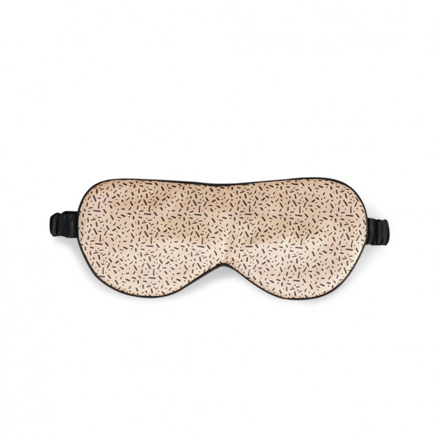 Buy Black & Gold Silk Sleep Mask Buy Black & Gold Silk Sleep Mask