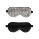 Buy Black & Silver Silk Sleep Mask Buy Black & Silver Silk Sleep Mask