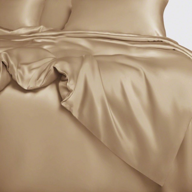 Buy Cappuccino 22 Momme Mulberry Silk Duvet Cover Buy Cappuccino 22 Momme Mulberry Silk Duvet Cover