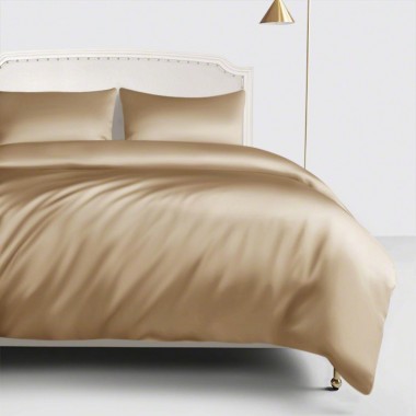 Buy Cappuccino 22 Momme Mulberry Silk Duvet Cover