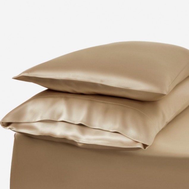 Buy Cappuccino Envelope 22 Momme Mulberry Silk Pillowcase Buy Cappuccino Envelope 22 Momme Mulberry Silk Pillowcase