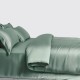 Buy Celadon Green 3 PCS 22 Momme Mulberry Silk Duvet Cover Set Buy Celadon Green 3 PCS 22 Momme Mulberry Silk Duvet Cover Set