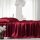 Buy Claret 22 Momme Mulberry Silk Flat Sheet Buy Claret 22 Momme Mulberry Silk Flat Sheet