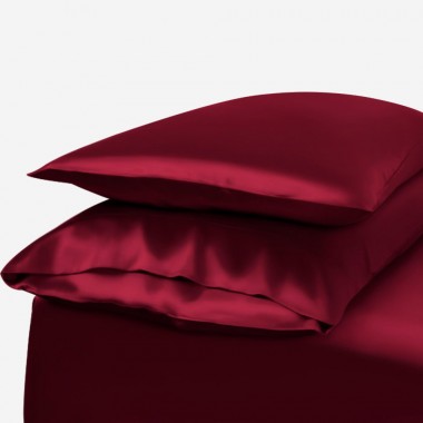 Buy Claret Envelope 22 Momme Mulberry Silk Pillowcase