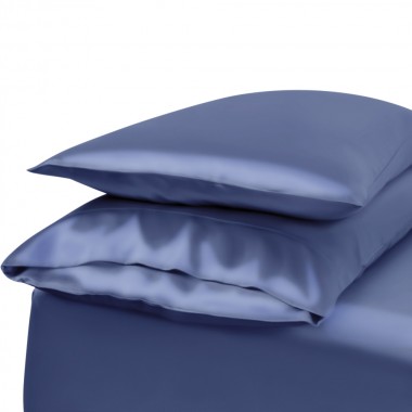 Buy Dark Blue Envelope 22 Momme Mulberry Silk Pillowcase