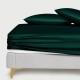 Buy Dark Green 22 Momme Mulberry Silk Fitted Sheet Buy Dark Green 22 Momme Mulberry Silk Fitted Sheet