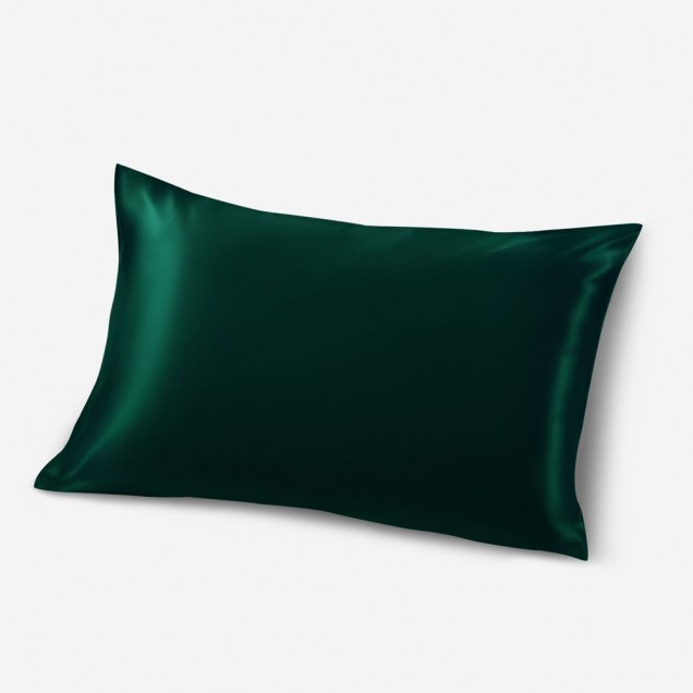 Buy Dark Green Envelope 22 Momme Mulberry Silk Pillowcase Buy Dark Green Envelope 22 Momme Mulberry Silk Pillowcase