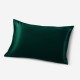 Buy Dark Green Envelope 22 Momme Mulberry Silk Pillowcase Buy Dark Green Envelope 22 Momme Mulberry Silk Pillowcase