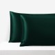 Buy Dark Green Envelope 22 Momme Mulberry Silk Pillowcase Buy Dark Green Envelope 22 Momme Mulberry Silk Pillowcase
