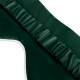 Buy Dark Green & Ivory Suede Rose Silk Eye Mask Buy Dark Green & Ivory Suede Rose Silk Eye Mask