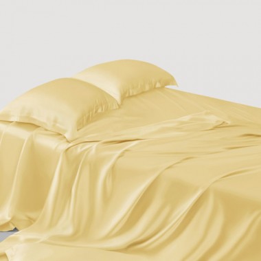 Buy Gold 22 Momme Mulberry Silk Sheet Set