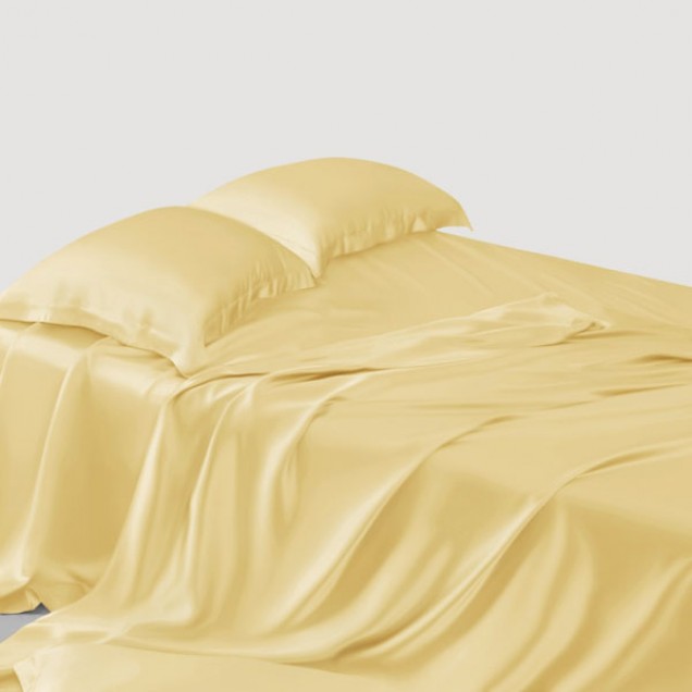 Buy Gold 22 Momme Mulberry Silk Sheet Set Buy Gold 22 Momme Mulberry Silk Sheet Set