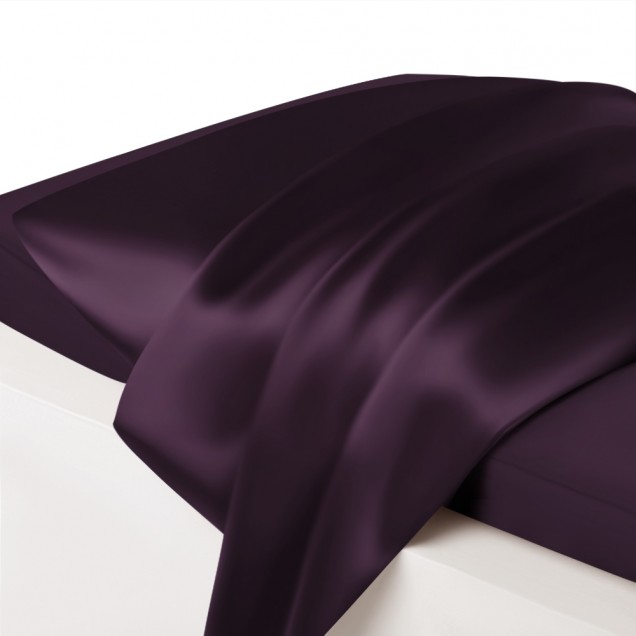Buy Grape Envelope 22 Momme Mulberry Silk Pillowcase Buy Grape Envelope 22 Momme Mulberry Silk Pillowcase