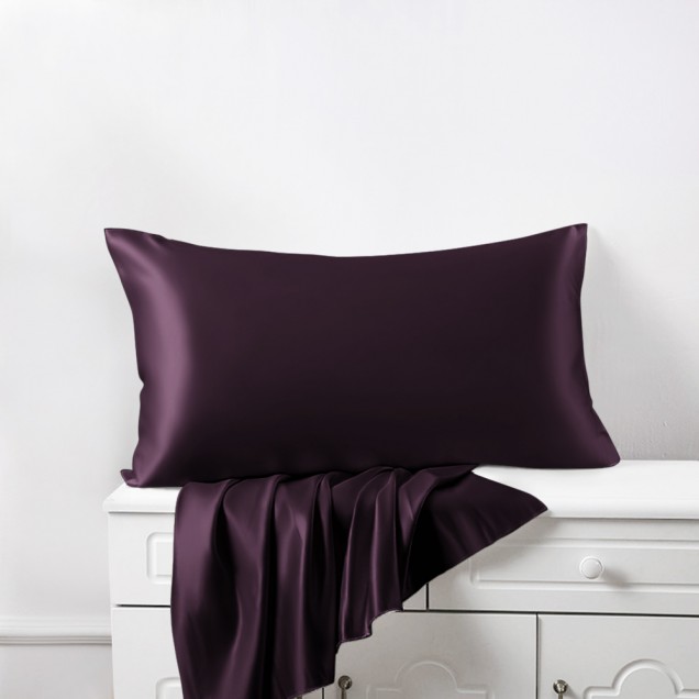 Buy Grape Envelope 22 Momme Mulberry Silk Pillowcase Buy Grape Envelope 22 Momme Mulberry Silk Pillowcase