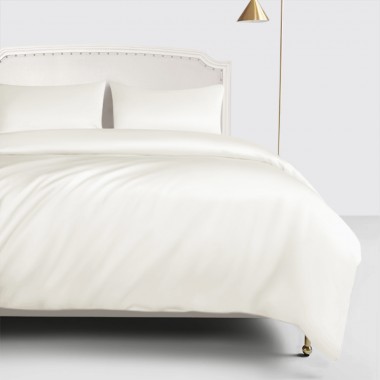 Buy Ivory 22 Momme Mulberry Silk Duvet Cover