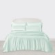 Buy Light Cyan 3 PCS 22 Momme Mulberry Silk Duvet Cover Set Buy Light Cyan 3 PCS 22 Momme Mulberry Silk Duvet Cover Set