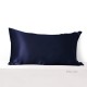 Buy Navy 22 Momme Mulberry Silk Pillowcase with Hidden Zipper