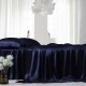 Buy Navy 22 Momme Mulberry Silk Sheet Set Buy Navy 22 Momme Mulberry Silk Sheet Set