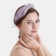 Buy Purple & Ivory Silk Headband Buy Purple & Ivory Silk Headband