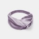 Buy Purple & Ivory Silk Headband Buy Purple & Ivory Silk Headband