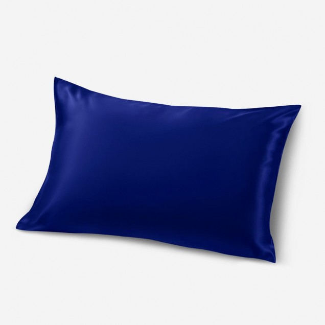 Buy Royal Blue Envelope 22 Momme Mulberry Silk Pillowcase Buy Royal Blue Envelope 22 Momme Mulberry Silk Pillowcase