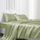Buy Sage Green 22 Momme Mulberry Silk Flat Sheet