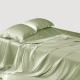 Buy Sage Green 22 Momme Mulberry Silk Flat Sheet
