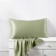 Buy Sage Green Envelope 22 Momme Mulberry Silk Pillowcase Buy Sage Green Envelope 22 Momme Mulberry Silk Pillowcase