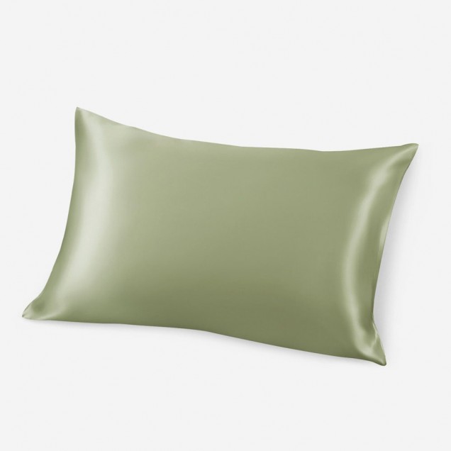 Buy Sage Green Envelope 22 Momme Mulberry Silk Pillowcase Buy Sage Green Envelope 22 Momme Mulberry Silk Pillowcase