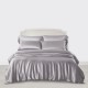 Buy Silver 3 PCS 22 Momme Mulberry Silk Duvet Cover Set Buy Silver 3 PCS 22 Momme Mulberry Silk Duvet Cover Set