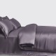 Buy Slate Gray 3 PCS 22 Momme Mulberry Silk Duvet Cover Set Buy Slate Gray 3 PCS 22 Momme Mulberry Silk Duvet Cover Set
