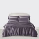 Buy Slate Gray 3 PCS 22 Momme Mulberry Silk Duvet Cover Set Buy Slate Gray 3 PCS 22 Momme Mulberry Silk Duvet Cover Set
