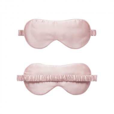 Buy Suede Rose Silk Eye Mask