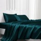 Buy Teal 22 Momme Mulberry Silk Flat Sheet Buy Teal 22 Momme Mulberry Silk Flat Sheet